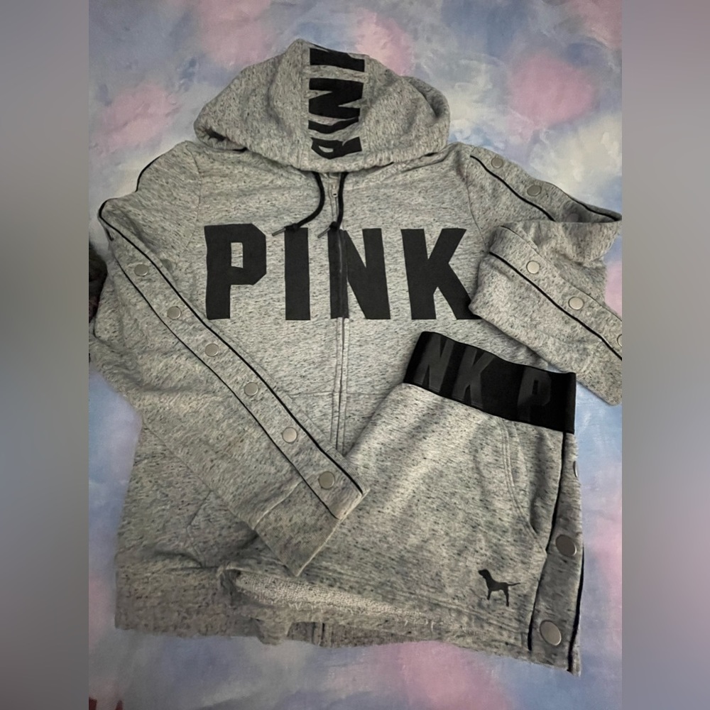 VS PINK Hoodie/Shorts Set sz M